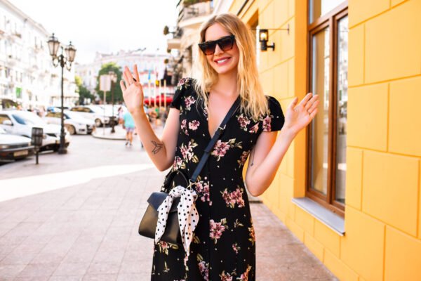 Elegant Floral Maxi Dress